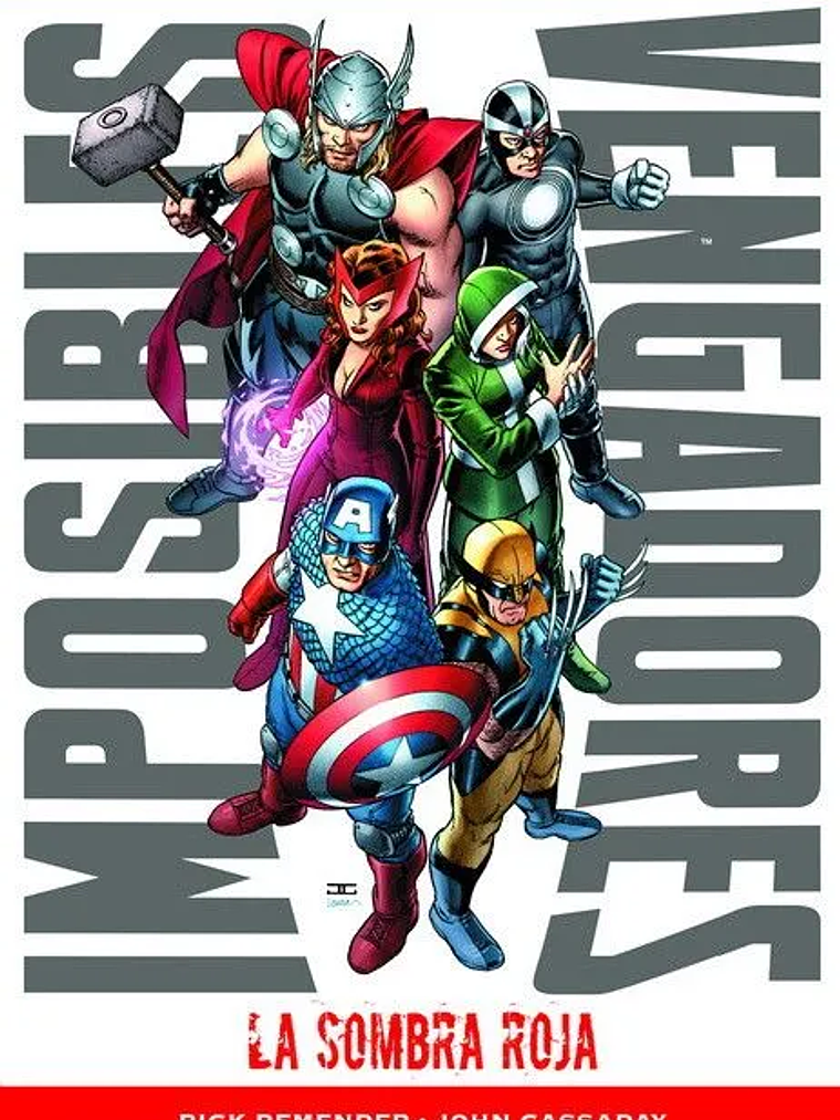 IMPOSIBLES VENGADORES 01: LA SOMBRA ROJA. MARVEL NOW DELUXE. - PANINI ESPANA 1