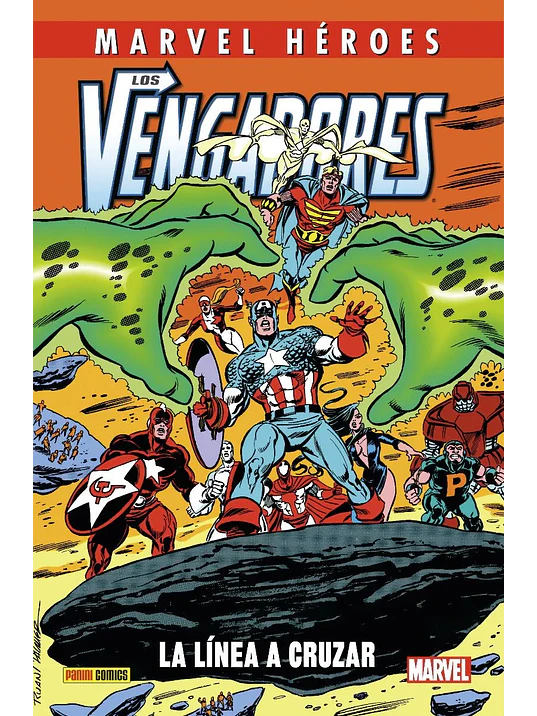 LOS VENGADORES: LA LÍNEA A CRUZAR. MARVEL HEROES - PANINI ESPANA 1