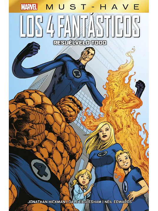 MARVEL MUST-HAVE. LOS 4 FANTÁSTICOS: RESUELVELO TODO - PANINI ESPANA 1