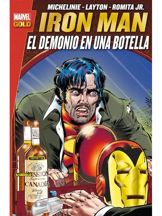 IRON MAN: EL DEMONIO EN UNA BOTELLA. MARVEL GOLD - PANINI ESPANA 1