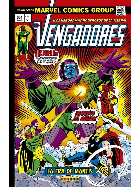 LOS VENGADORES 06: LA ERA DE MANTIS. MARVEL GOLD - PANINI ESPANA 1