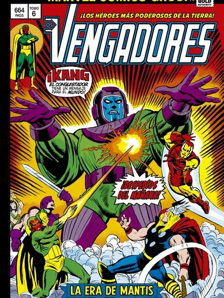 LOS VENGADORES 06: LA ERA DE MANTIS. MARVEL GOLD - PANINI ESPANA 1