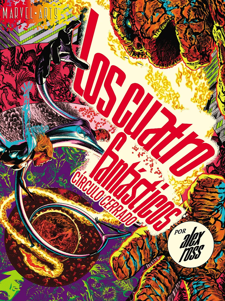 LOS CUATRO FANTSTICOS: CÍRCULO CERRADO. MARVEL ARTS - PANINI ESPANA 1