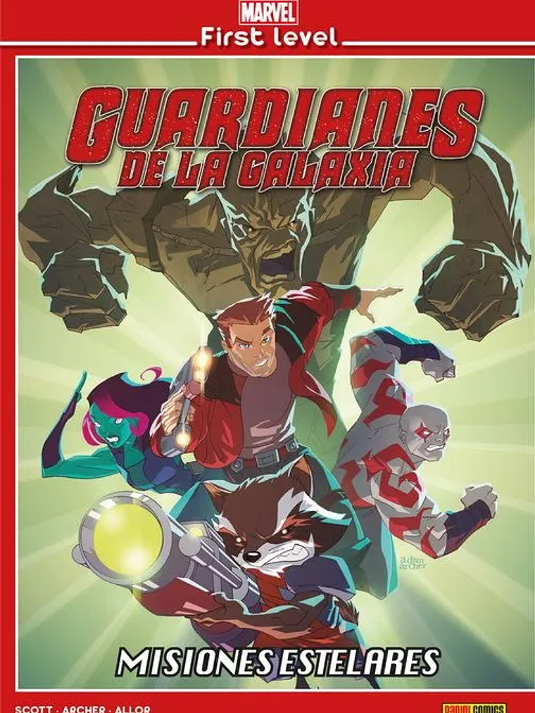 MARVEL FIRST LEVEL 05: GUARDIANES DE LA GALAXIA. MISIONES ESTELARES - PANINI ESPANA 1