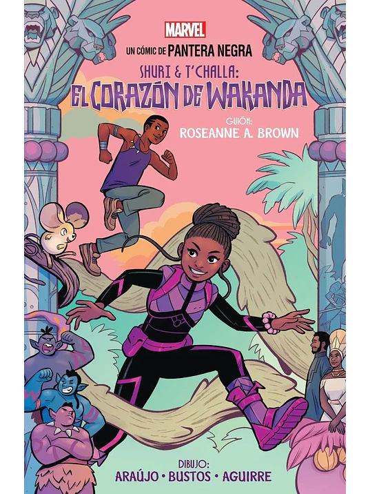 MARVEL SCHOLASTIC. SHURI & T'CHALLA: EL CORAZÓN DE WAKANDA - PANINI ESPANA 1