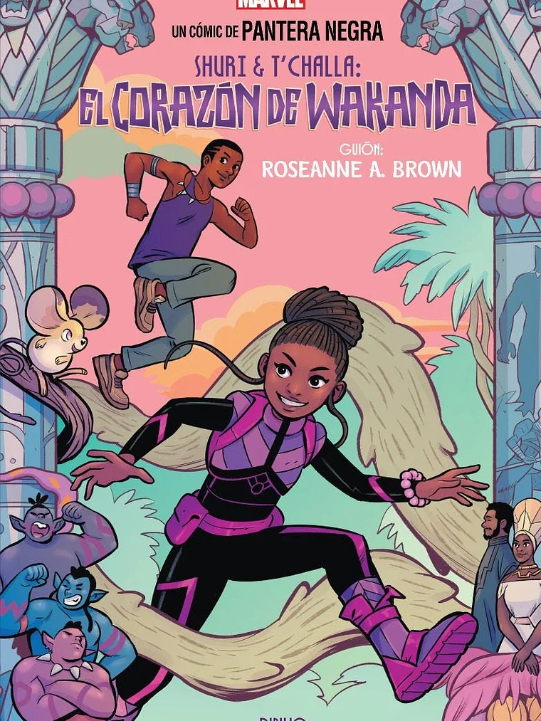 MARVEL SCHOLASTIC. SHURI & T'CHALLA: EL CORAZÓN DE WAKANDA - PANINI ESPANA 1