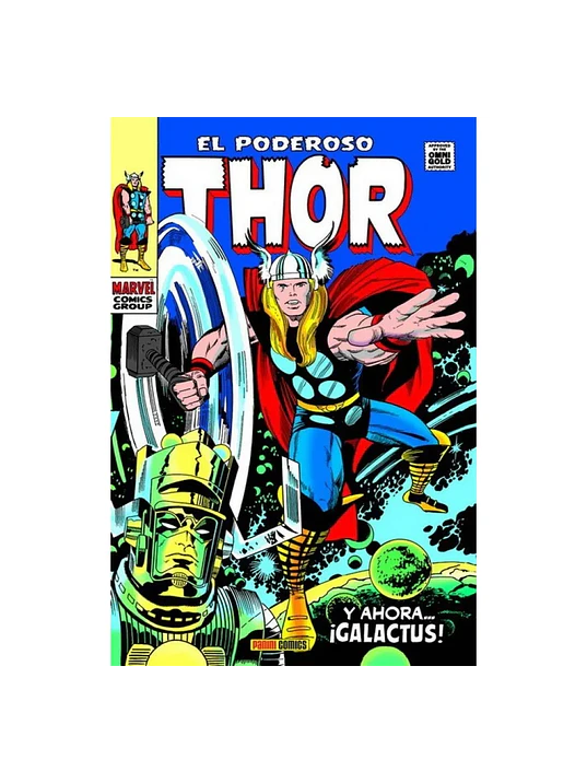 THOR. EL PODEROSO THOR 04: Y AHORA... GALACTUS MARVEL GOLD - PANINI ESPANA 1