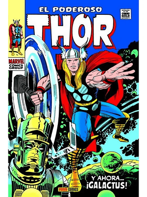 THOR. EL PODEROSO THOR 04: Y AHORA... GALACTUS MARVEL GOLD - PANINI ESPANA