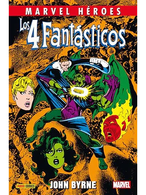 LOS 4 FANTÁSTICOS DE JOHN BYRNE 04. MARVEL HEROES - PANINI ESPANA