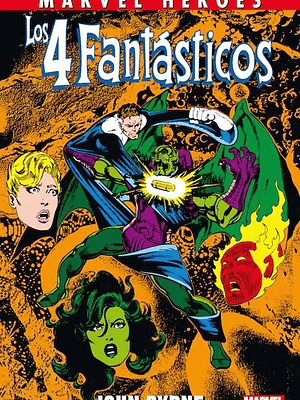LOS 4 FANTÁSTICOS DE JOHN BYRNE 04. MARVEL HEROES - PANINI ESPANA