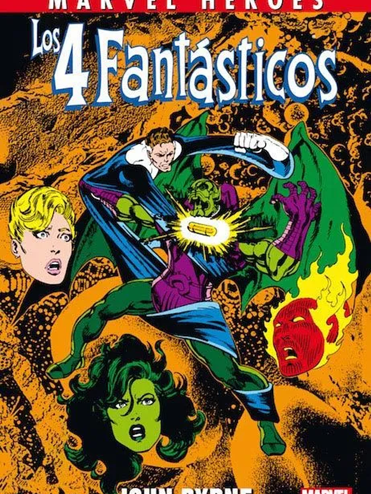 LOS 4 FANTÁSTICOS DE JOHN BYRNE 04. MARVEL HEROES - PANINI ESPANA 1