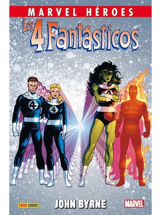 LOS 4 FANTÁSTICOS DE JOHN BYRNE 03. MARVEL HEROES - PANINI ESPANA 1