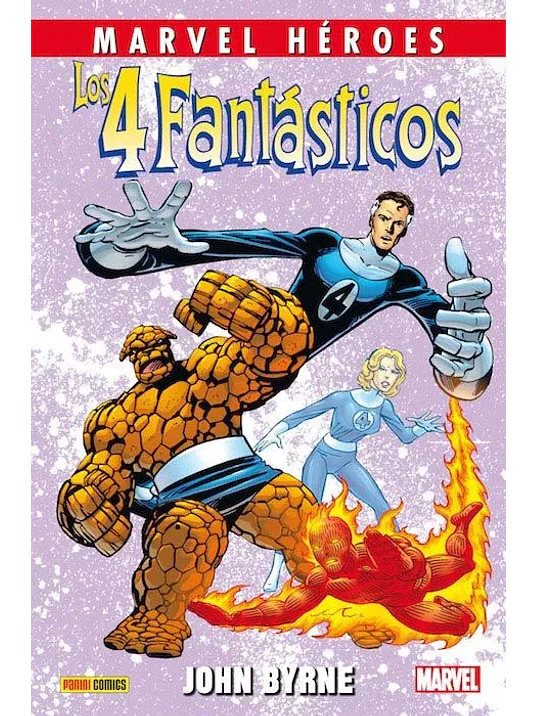 LOS 4 FANTÁSTICOS DE JOHN BYRNE 02. MARVEL HEROES - PANINI ESPANA 1