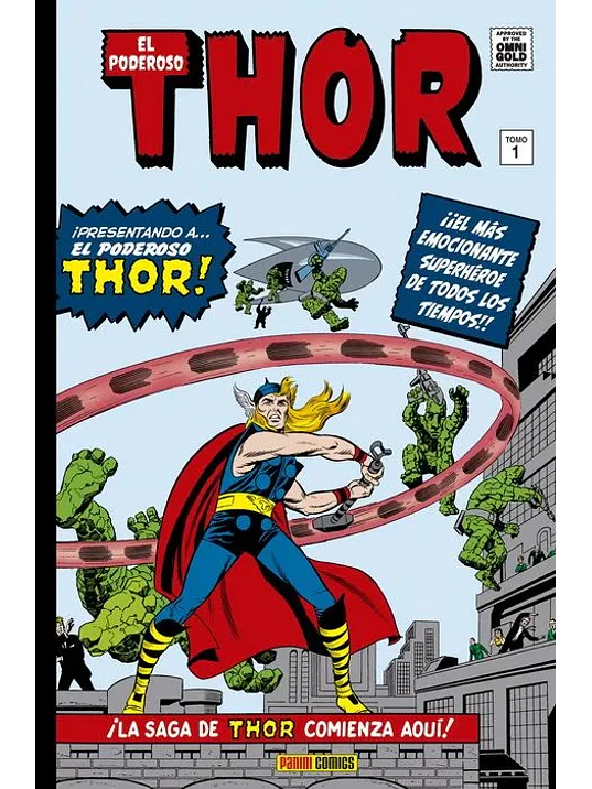 THOR. EL PODEROSO THOR 01: LA SAGA COMIENZA. MARVEL GOLD - PANINI ESPANA 1
