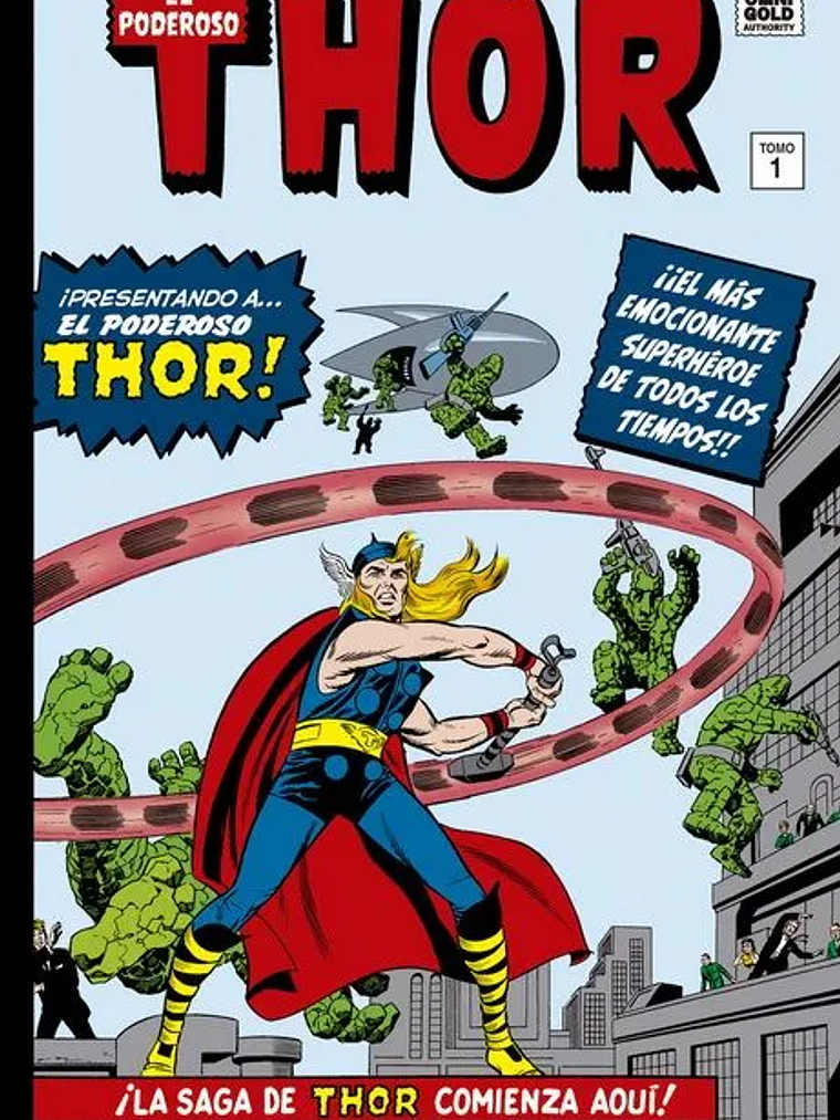 THOR. EL PODEROSO THOR 01: LA SAGA COMIENZA. MARVEL GOLD - PANINI ESPANA 1