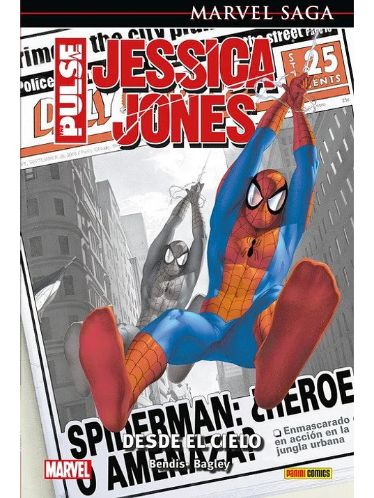 JESSICA JONES THE PULSE 01: DESDE EL CIELO. MARVEL SAGA - PANINI ESPANA 1