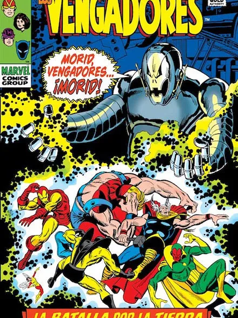LOS VENGADORES 04: LA BATALLA POR LA TIERRA. MARVEL GOLD - PANINI ESPANA 1