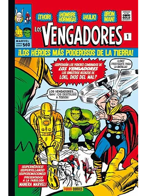 LOS VENGADORES 01: LA LLEGADA DE LOS VENGADORES. MARVEL GOLD - PANINI ESPANA