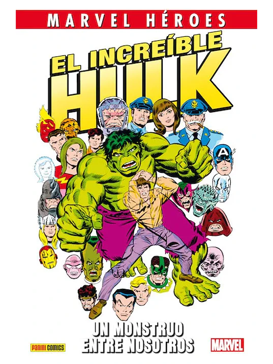 EL INCREÍBLE HULK: UN MONSTRUO ENTRE NOSOTROS. MARVEL HEROES - PANINI ESPANA 1