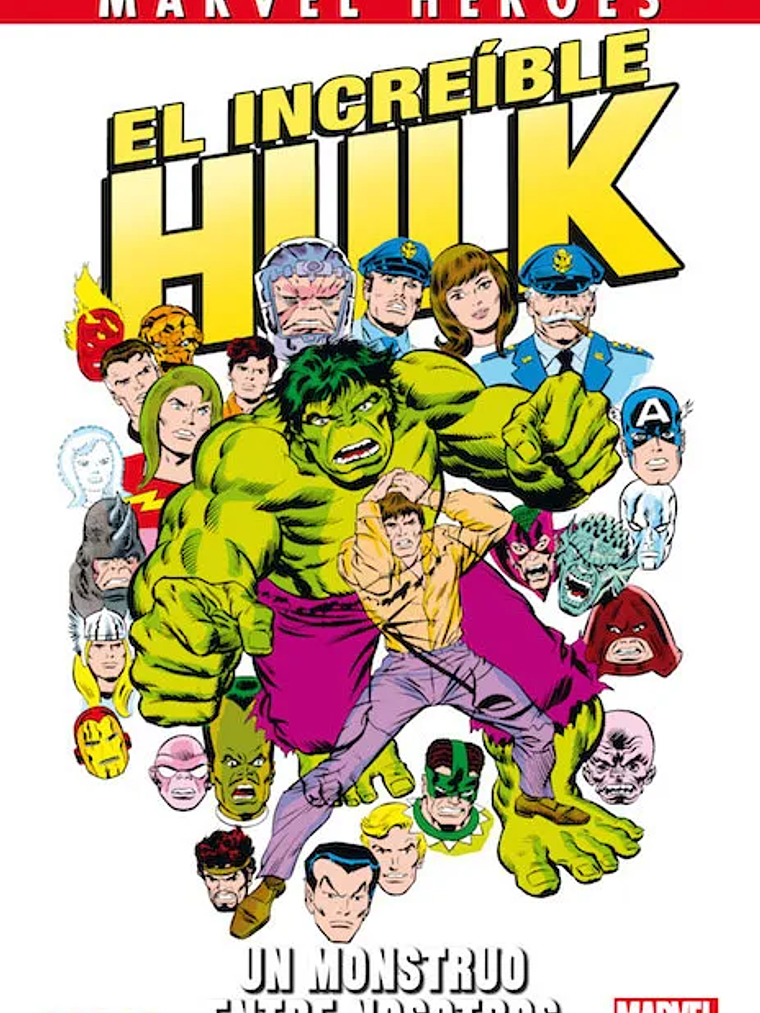 EL INCREÍBLE HULK: UN MONSTRUO ENTRE NOSOTROS. MARVEL HEROES - PANINI ESPANA 1