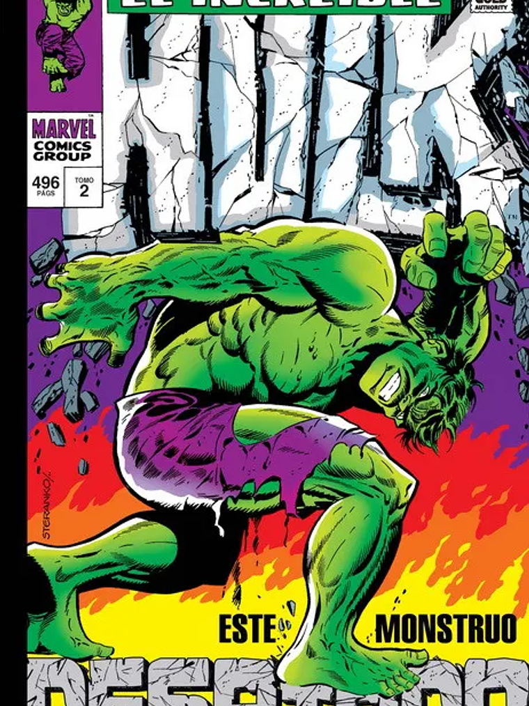 EL INCREÍBLE HULK 02: ESTE MONSTRUO DESATADO. MARVEL GOLD - PANINI ESPANA 1