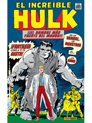 EL INCREÍBLE HULK 01: HOMBRE O MONSTRUO MARVEL GOLD - PANINI ESPANA