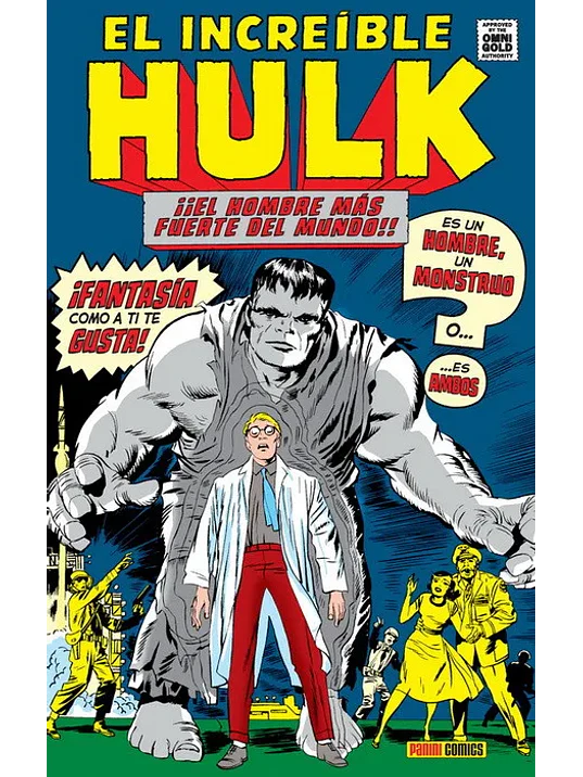 EL INCREÍBLE HULK 01: HOMBRE O MONSTRUO MARVEL GOLD - PANINI ESPANA 1