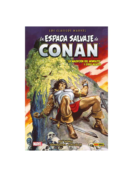 LA ESPADA SALVAJE DE CONAN: LOS CLASICOS DE MARVEL VOL. 10 - PANINI MEXICO 1