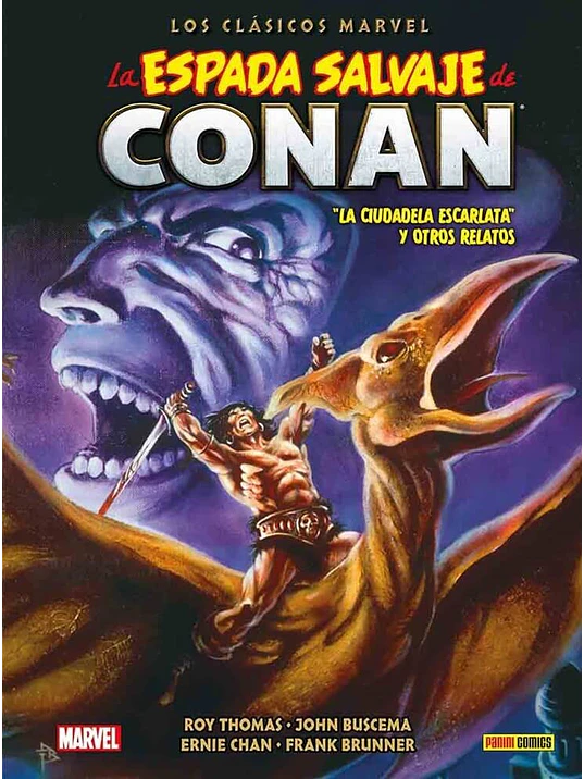 LA ESPADA SALVAJE DE CONAN: LOS CLASICOS DE MARVEL VOL. 09 - PANINI MEXICO 1