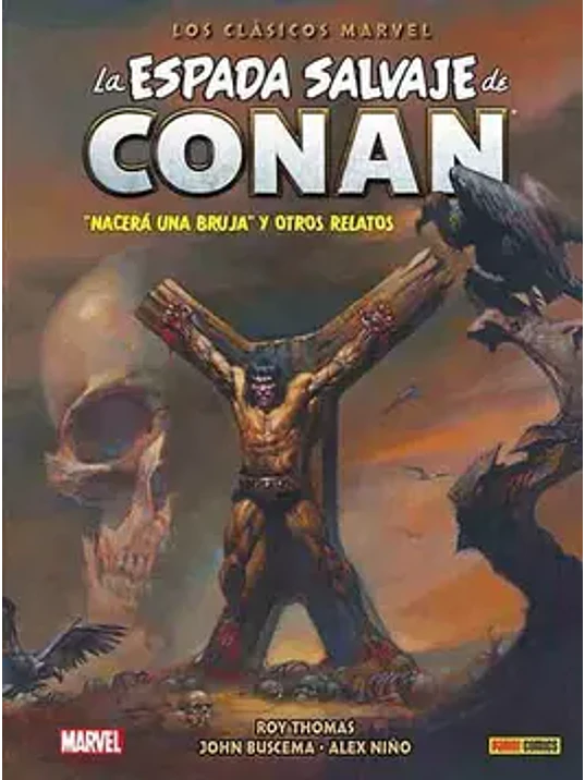LA ESPADA SALVAJE DE CONAN: LOS CLASICOS DE MARVEL VOL. 03 - PANINI MEXICO 1