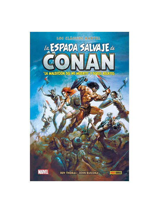 LA ESPADA SALVAJE DE CONAN: LOS CLASICOS DE MARVEL VOL. 02 - PANINI MEXICO 1