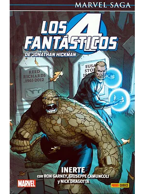 LOS 4 FANTÁSTICOS DE JONATHAN HICKMAN 08: INERTE. MARVEL SAGA - PANINI ESPANA