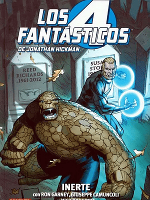 LOS 4 FANTÁSTICOS DE JONATHAN HICKMAN 08: INERTE. MARVEL SAGA - PANINI ESPANA