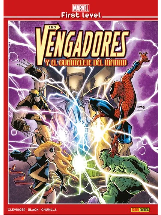 MARVEL FIRST LEVEL 01: LOS VENGADORES Y EL GUANTELETE DEL INFINITO - PANINI ESPANA 1