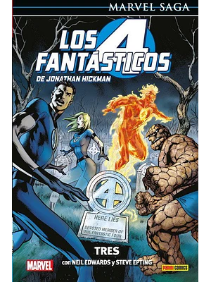 LOS 4 FANTÁSTICOS DE JONATHAN HICKMAN 03: TRES. MARVEL SAGA - PANINI ESPANA