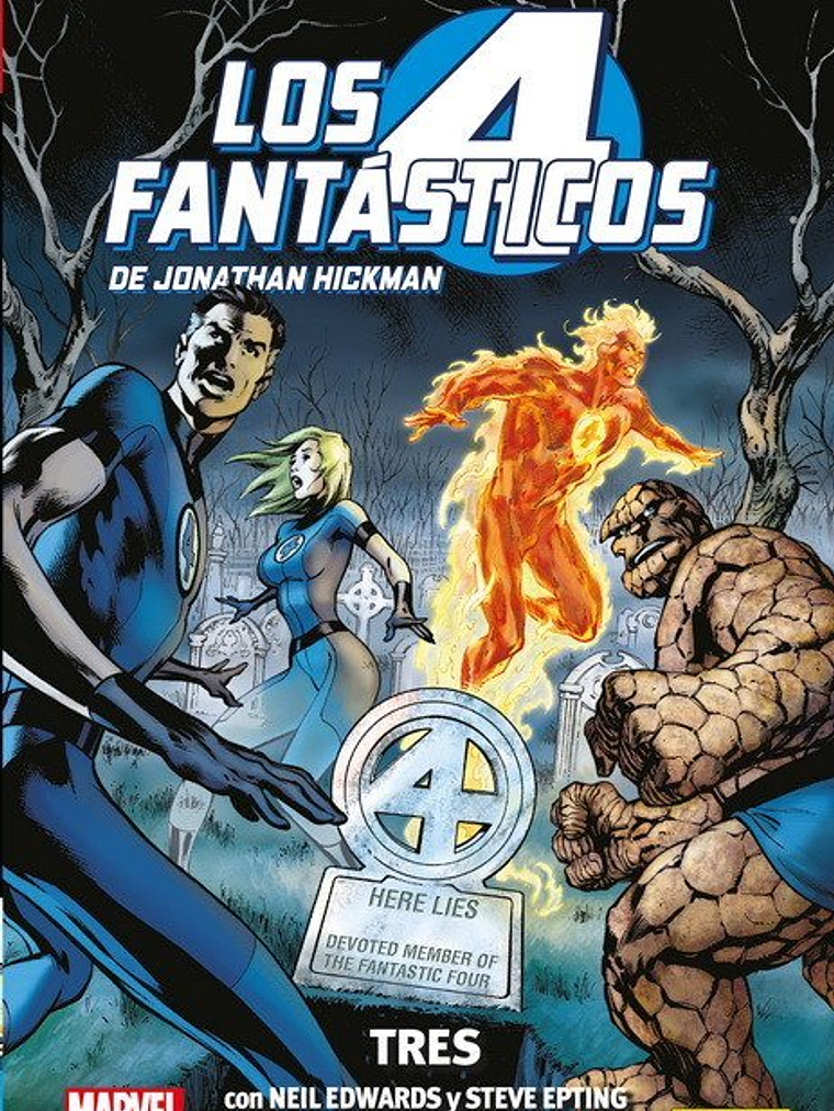 LOS 4 FANTÁSTICOS DE JONATHAN HICKMAN 03: TRES. MARVEL SAGA - PANINI ESPANA 1