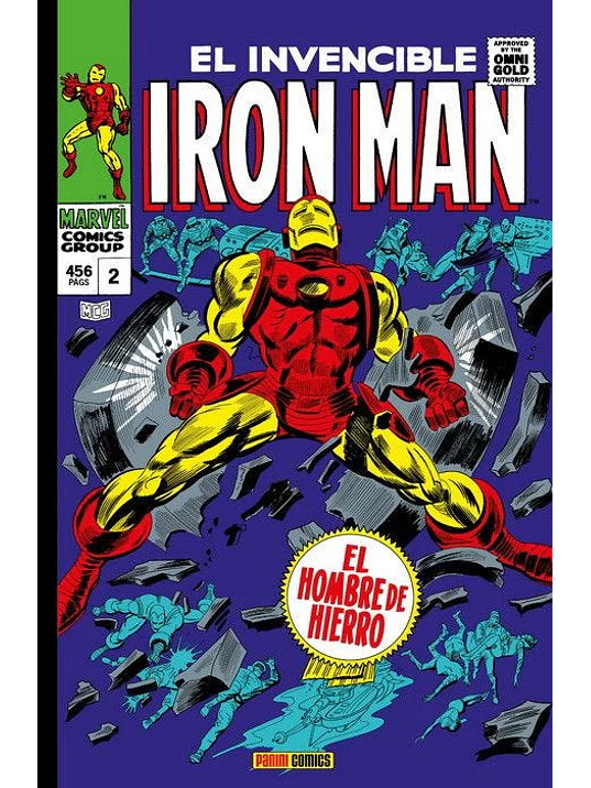 IRON MAN 02: POR LA FUERZA DE LAS ARMAS MARVEL GOLD - PANINI ESPANA 1