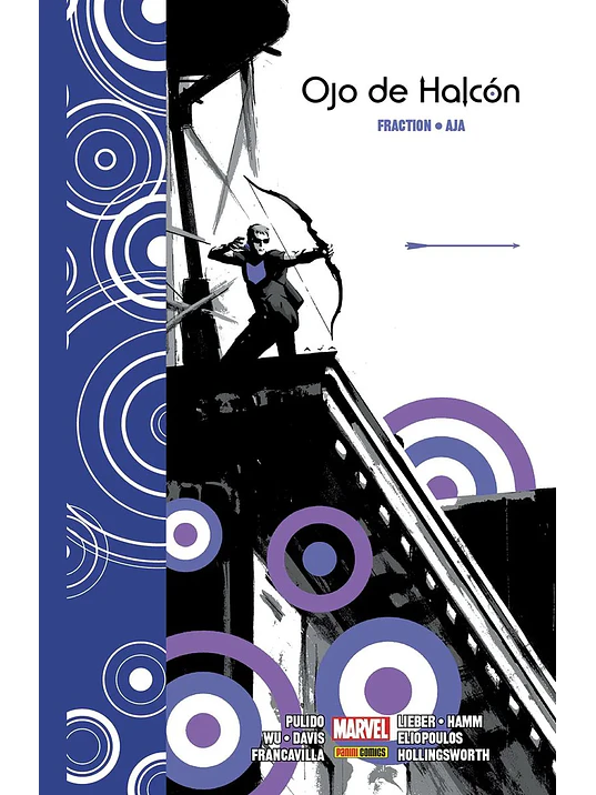 OJO DE HALCON DE MATT FRACTION Y DAVID AJA. MARVEL INTEGRAL - PANINI ESPANA 1