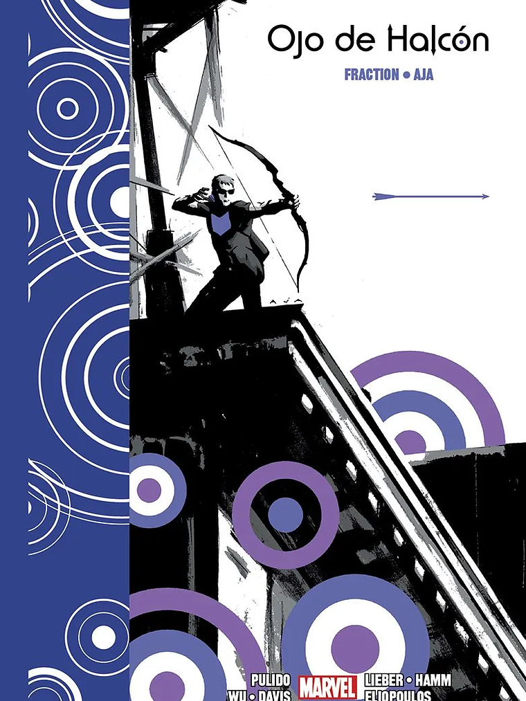 OJO DE HALCON DE MATT FRACTION Y DAVID AJA. MARVEL INTEGRAL - PANINI ESPANA 1