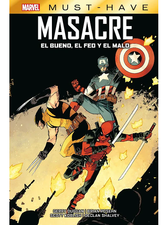 MARVEL MUST-HAVE. MASACRE: EL BUENO, EL FEO Y EL MALO - PANINI ESPANA 1