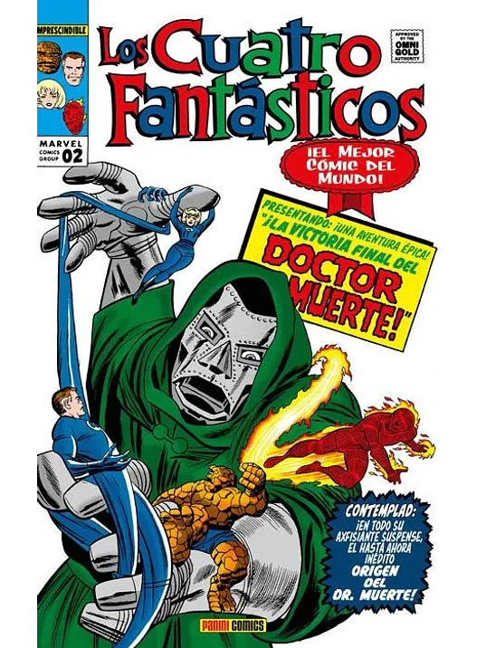 LOS CUATRO FANTÁSTICOS 02: LA BATALLA DEL EDIFICIO BAXTER. MARVEL GOLD - PANINI ESPANA 1