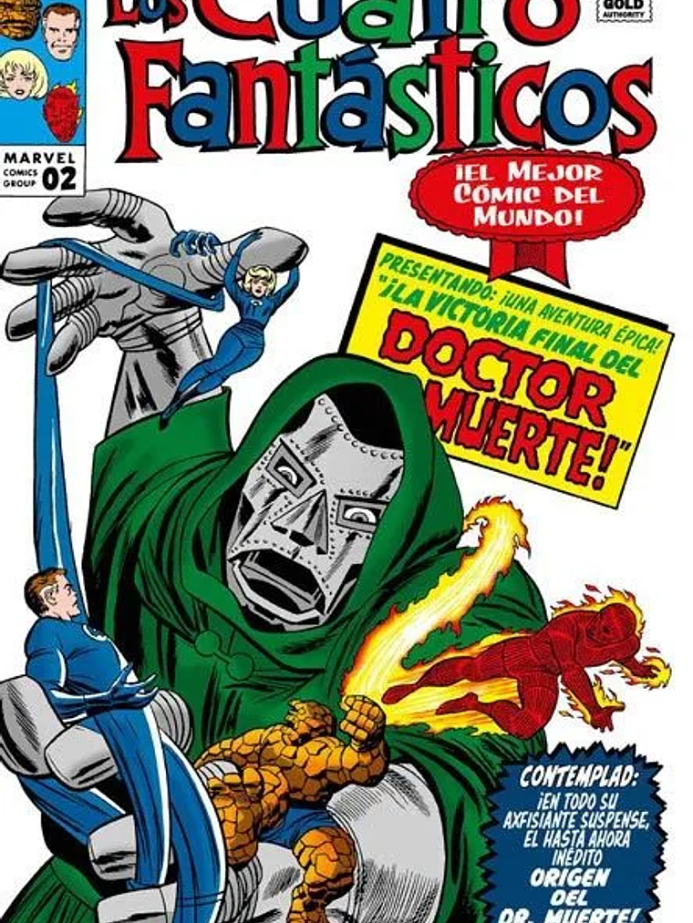 LOS CUATRO FANTÁSTICOS 02: LA BATALLA DEL EDIFICIO BAXTER. MARVEL GOLD - PANINI ESPANA 1