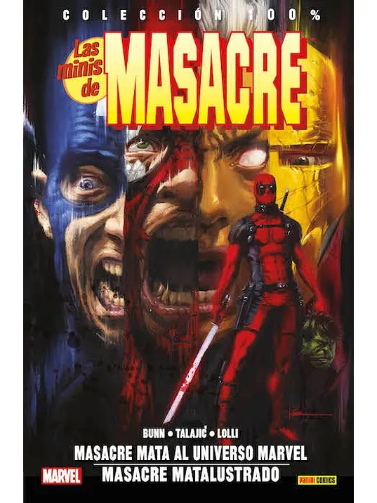 LAS MINIS DE MASACRE 02: MASACRE MATA AL UNIVERSO MARVEL-MASACRE MATALUSTRADO - PANINI ESPANA 1