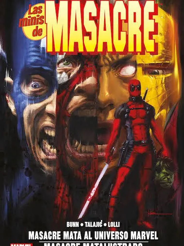 LAS MINIS DE MASACRE 02: MASACRE MATA AL UNIVERSO MARVEL-MASACRE MATALUSTRADO - PANINI ESPANA 1