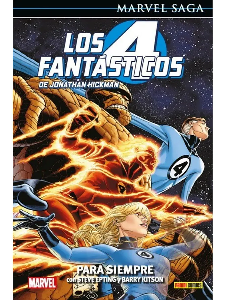 LOS 4 FANTÁSTICOS DE JONATHAN HICKMAN 06: PARA SIEMPRE. MARVEL SAGA - PANINI ESPANA 1