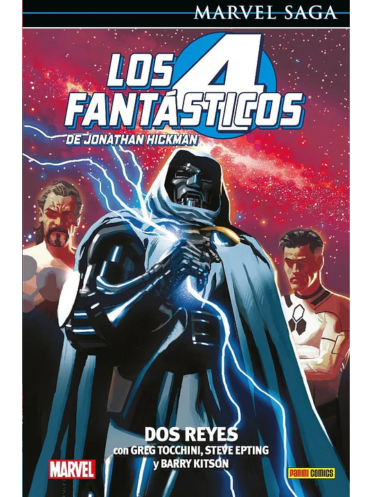 LOS 4 FANTÁSTICOS DE JONATHAN HICKMAN 05: DOS REYES. MARVEL SAGA - PANINI ESPANA 1