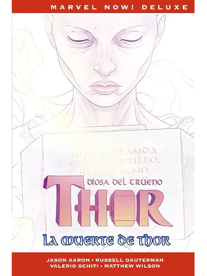 THOR DE JASON AARON 06: LA MUERTE DE THOR. MARVEL NOW DELUXE. - PANINI ESPANA