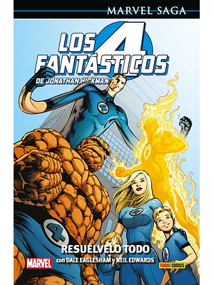 LOS 4 FANTÁSTICOS DE JONATHAN HICKMAN 02: RESOLVERLO TODO. MARVEL SAGA - PANINI ESPANA