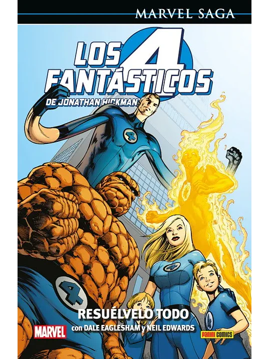 LOS 4 FANTÁSTICOS DE JONATHAN HICKMAN 02: RESOLVERLO TODO. MARVEL SAGA - PANINI ESPANA 1