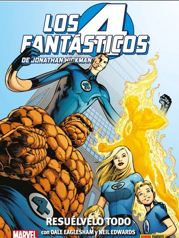 LOS 4 FANTÁSTICOS DE JONATHAN HICKMAN 02: RESOLVERLO TODO. MARVEL SAGA - PANINI ESPANA 1